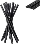 Lot de 10 Bâtons de Colle Chaude, Gigicial, 270 x 11 mm Colle Carrosserie Automobile Extra Forte Bâton de Colle Thermofusible pour Pistolet à Colle Répartition de Débosselage Voiture Tissu Plastic - Noir