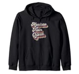 Mexican Train Queen Board Game Dominoes Lover Domino Player Zip Hoodie