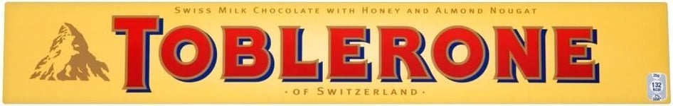 Toblerone Milk Chocolate, 200 g (pack of 10)