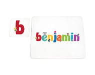 Feel Good Art brillant Set de table et dessous-de-verre pour bébés/bambins (Benjamin)