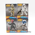 honeyya 4 Pcs/Set Star Wars 7 the force Awakens Darth Maul Robot Pvc Action Figure Collectible Model Toy 6-8 Cm Kt3753