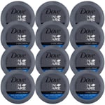 1 BOX - 12 x 75 ml Dove Men Ultra Care Hydra Cream Face, Hand & Body Moisturizer