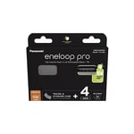 Panasonic - eneloop pro BK-4HCDEC4BE - Batterie 4 x aaa - NiMH - wiederaufladbar - 930 mAh - Battery - Micro (aaa)