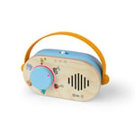 Baby Einstein + Hape, Radio Jouet Discovery avec Musique et Lumières, Jouet Multisensoriel pour les 6 Mois et Plus