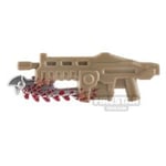 BrickForge - Shredder Gun - Dark Tan with Blood Splatter