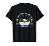 Jingle All The Way To Iceland - Icelandic Christmas Travel T-Shirt