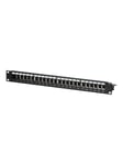 M-CAB EFB-Elektronik patch panel - 1U - 19" - without keystone