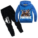 Fortnite Style Imprimé Costume Enfant Gar?On De Marque A Capuche Manches Longues Sweat + Pantalon Enfant Mixte -Pm300328