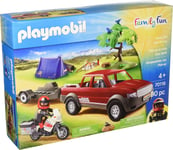 Original PLAYMOBIL® Family Fun 70116 Camping Avec Pick-Up