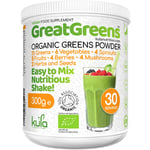 GreatGreens - Organic Super Greens Powder - Large 300g Blend 35 Raw Superfood...