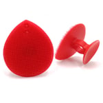 Face Cleansing Brush Exfoliating Pore Blackhead Cleaning Red