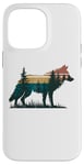 Coque pour iPhone 14 Pro Max Loup Randonnée Chasse Plein Air Camping Forêt Homme Femme Loup