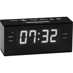 BIGBEN INTERACTIVE RR60NG Noir et gris Radio Réveil - Double alarme