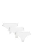 Pcnamee Thong 3-Pack Noos White Pieces