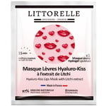 Masque Lèvres Hydratant et Anti-âge au Litchi - Patch Hydrogel Contour de Lèvres - 97% d’Origine Naturelle - Fabriqué en France – Lèvres douces, lisses et souples