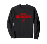 Bruce Lee The Dragon Flying Kick Silhouette Logo Sweatshirt