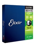 Cordes Elixir® pour guitare électrique avec revêtement OPTIWEB®, Light (.010-.046)