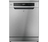 HOOVER H-Dish 700 H6F6B4S1PXUK-80 Full-size WiFi-enabled Dishwasher - Grey, Stainless Steel