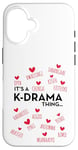 iPhone 16 It's a K-Drama Thing | Korean Words Case