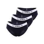 Culotte Femme Coton, sous-vêtements Féminins Sport, Confortable et Doux (Lot de 3), Noir, Blanc, Taille M