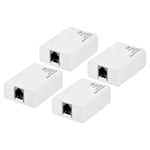 In-Line DSL Splitter Filter, 6P2C Phone Line Splitter for Telephone 4Pack