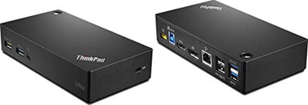 Lenovo ThinkPad USB 3.0 Ultra Dock avec Fil USB 3.2 Gen 1 (3.1 Gen 1) Type-A Noir