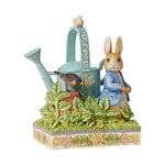 Enesco Beatrix Potter by Jim Shore Figurine Peter Rabbit avec arrosoir Multicolore 15,2 cm