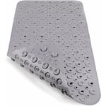 8840 nouvelle grande baignoire tapis antidérapant élastique pvc tapis de sol gris clair 8840 - Forehill