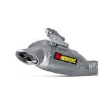 Ljuddämpare akrapovic - Evolution kolfiber rostfritt stål avgassystem racing line titan