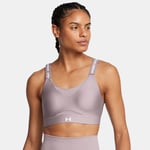 Brassière de sport Under Armour Infinity 2.0 High pour femme Tetra Gris / Blanc S A-C