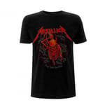 Metallica Unisex Adult Skull Screaming 72 Seasons T-Shirt - L