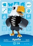 Apollo - Nintendo Animal Crossing Happy Home Designer Amiibo Card - 297 by Nintendo
