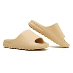 Chaussons Femme Homme Pantoufles, Antiderapant Confortable Sandale Homme, Ete Claquettes Tongue Chaussures Slide