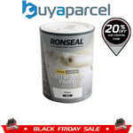 Ronseal 36625 6 Year Anti Mould Paint White Silk 750ml RSLAMPWS750