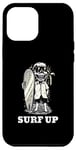 iPhone 12 Pro Max Surf Up Skeleton At The Sea Case