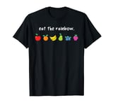 Vegan Eat The Rainbow Fruits Vegetarian T-Shirt