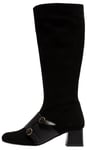 Fly London Women's SOFY168FLY Knee High Boot, Black, 2.5 UK