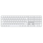 Apple Magic Keyboard with Touch ID and Numeric Keypad for Mac models with Apple silicon - International English - White Keys ​​​​​​​