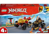 Lego Ninjago Bil- Och Motorcykelstrid Mellan Kai Och Ras 4St (71789)