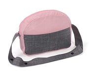 Bayer 2000-Bayer Chic 2000-Sac, Sac à Langer, Accessoire de poupée, 853-15, Mélange Gris/Rose