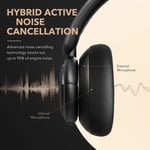 Soundcore Q30 Noise Cancelling Headphones, Hi-Res Sound, 40H Playtime, Bluetooth