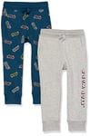 Amazon Essentials Disney | Marvel | Star Wars | Princess Pantalon de Jogging en Polaire Fille, Lot de 2, Imprimé Logo Star wars, 8 ans