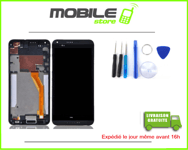 ECRAN LCD + VITRE TACTILE + CHASSIS FRAME pour HTC DESIRE 816 NOIR