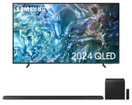 Samsung QE75Q60DAUXXU 75" UHD 4K HDR QLED Smart TV & HW-S800D Soundbar Package