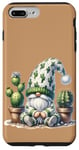 Coque pour iPhone 7 Plus/8 Plus Grumpy Cactus Dad Gnome With Succulent Pots For Cactus Lover