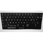 Stickers clavier Azerty macbook  13", 15" 17" Retina et Macbook Air