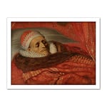 Artery8 De Venne Stadtholder Prince Maurice Lying In State Artwork Framed Wall Art Print 18X24 Inch