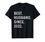 2nd Year Wedding Anniversary Epic Best Husband Since 2022 T-Shirt