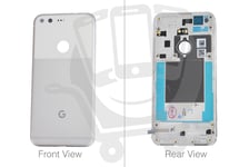 Genuine Google Pixel G-2PW4200 Silver Rear / Battery Cover - 83H40050-02