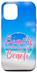 Coque pour iPhone 15 Pro Beauté sur la plage Mignon